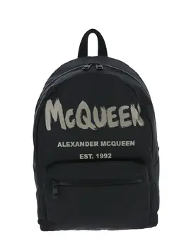 Alexander Mcqueen: Чёрный рюкзак Metropolitan