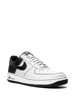 Nike: Чёрные кроссовки Air Force 1 Low