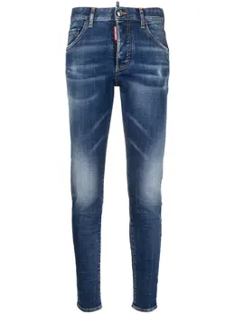 Dsquared2: Голубые джинсы 