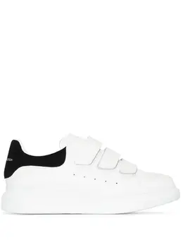 Alexander McQueen: Белые кроссовки  Oversized