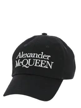 Alexander Mcqueen: Чёрная кепка