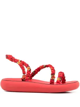 Ancient Greek Sandals: Красные сандалии Eleftheria