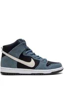 Nike: Чёрные кроссовки  SB Dunk High