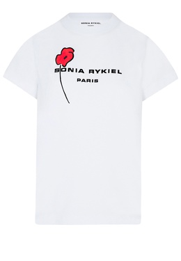 SONIA RYKIEL: Белая футболка