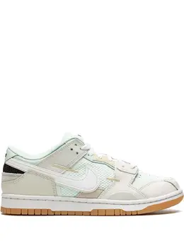 Nike: Белые кроссовки  Dunk Low