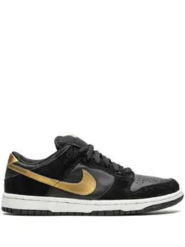 Nike: Чёрные кроссовки Dunk Low Pro SB