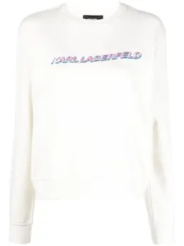 Karl Lagerfeld: Хлопковый свитшот 