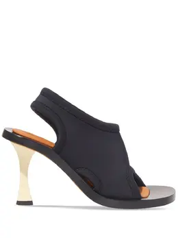 Proenza Schouler: Чёрные сандалии 