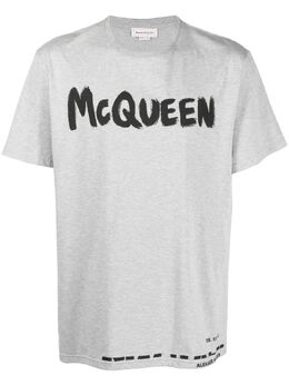 Alexander McQueen: Футболка с принтом 