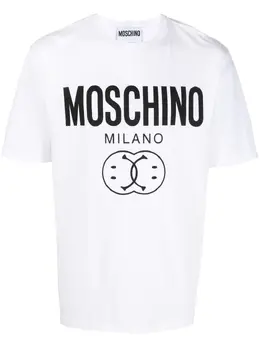 Moschino: Футболка с принтом 