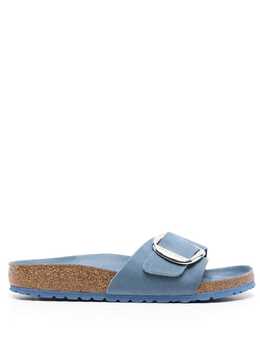 Birkenstock: Голубые сандалии  Madrid