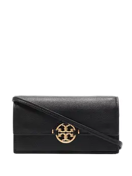 Tory Burch: Чёрный клатч  Miller