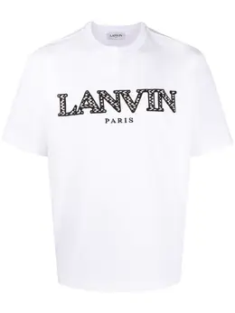 Lanvin: Белая футболка 