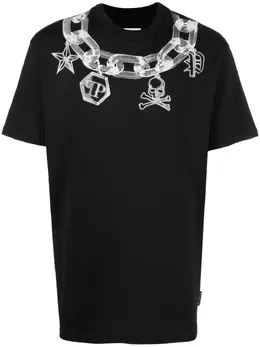 Philipp Plein: Футболка с принтом 
