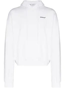 Off-White: Белая толстовка  Caravaggio Arrow