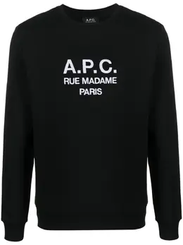 A.P.C.: Чёрный свитшот 