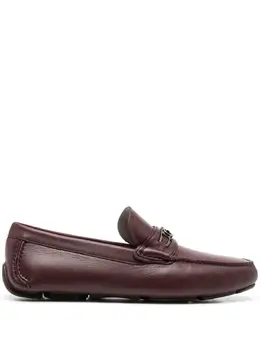Salvatore Ferragamo: Тёмные туфли  Gancini