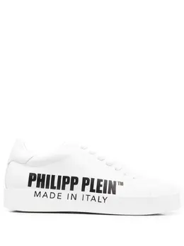 Philipp Plein: Чёрные кроссовки 