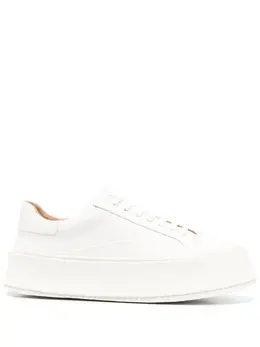 Jil Sander: Белые кроссовки 