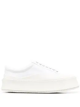 Jil Sander: Белые кроссовки 