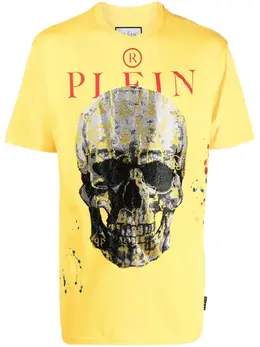 Philipp Plein: Футболка  Skull с принтом