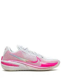Nike: Серебристые кроссовки  Air Zoom