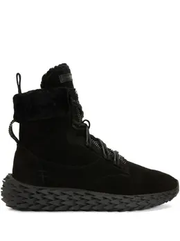 Giuseppe Zanotti: Чёрные кроссовки  Urchin