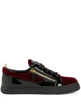 Giuseppe Zanotti: Чёрные кроссовки  Frankie