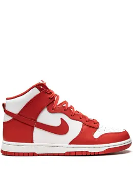 Nike: Белые кроссовки  Dunk High