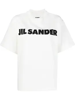 Jil Sander: Футболка с принтом 