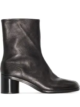 Maison Margiela: Чёрные ботинки  Tabi