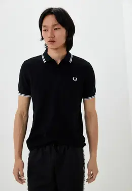 Fred Perry: Чёрное поло 