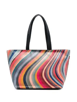 Paul Smith: Сумка  Swirl в полоску