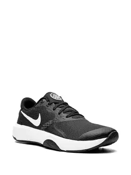 Nike: Белые кроссовки 
