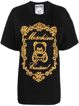 Moschino: Футболка Teddy Bear с принтом