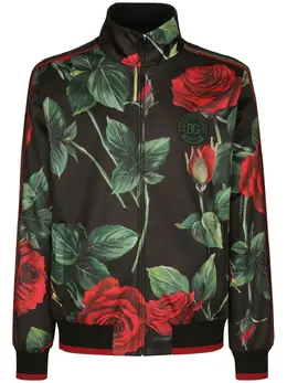 Dolce & Gabbana: Куртка Rose с принтом