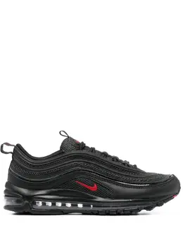 Nike: Чёрные кроссовки Air Max 97