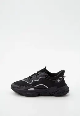 adidas Originals: Чёрные кроссовки 