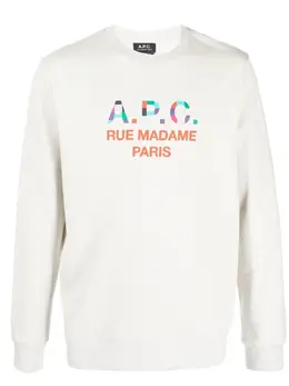 A.P.C.: Свитшот с принтом 