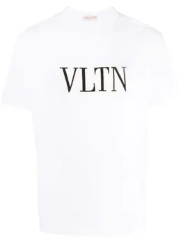 Valentino: Белая футболка 