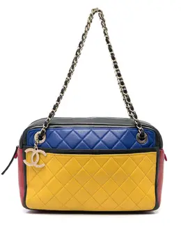 Chanel Pre-Owned: Жёлтая сумка 