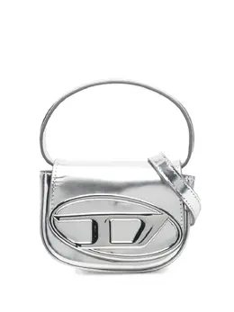 Diesel: Серебристая сумка 