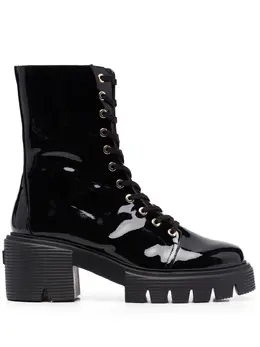 Stuart Weitzman: Чёрные ботинки 