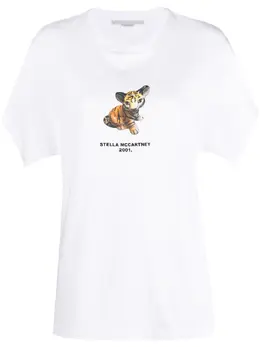 Stella McCartney: Футболка с принтом 