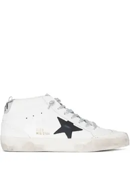 Golden Goose: Белые кроссовки  Star