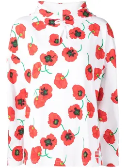 Kenzo: Белая толстовка 