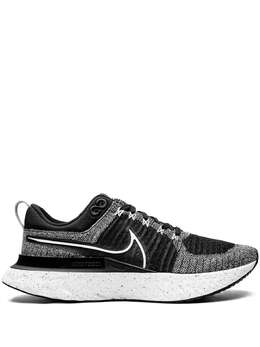 Nike: Чёрные кроссовки  React Infinity Run Flyknit