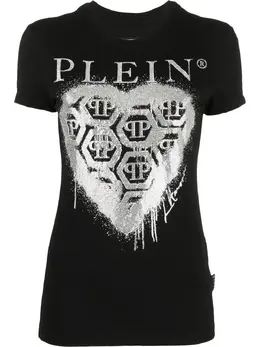 Philipp Plein: Футболка с принтом 