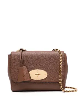 Mulberry: Коричневая сумка через плечо  Lily