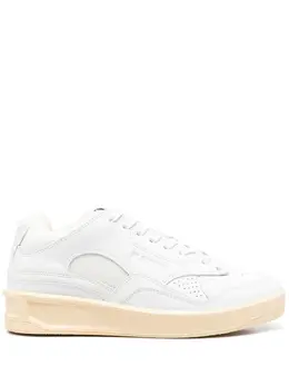 Jil Sander: Белые кроссовки 